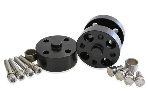 Aeroflow AF64-3040 Water Pump FAN Spacer Kit 1" Black