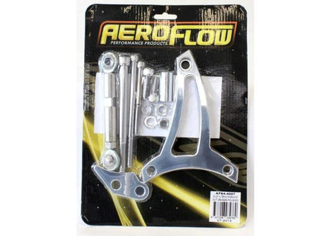 Aeroflow AF64-4007 Billet Alternator Bracket Fits 289-302W