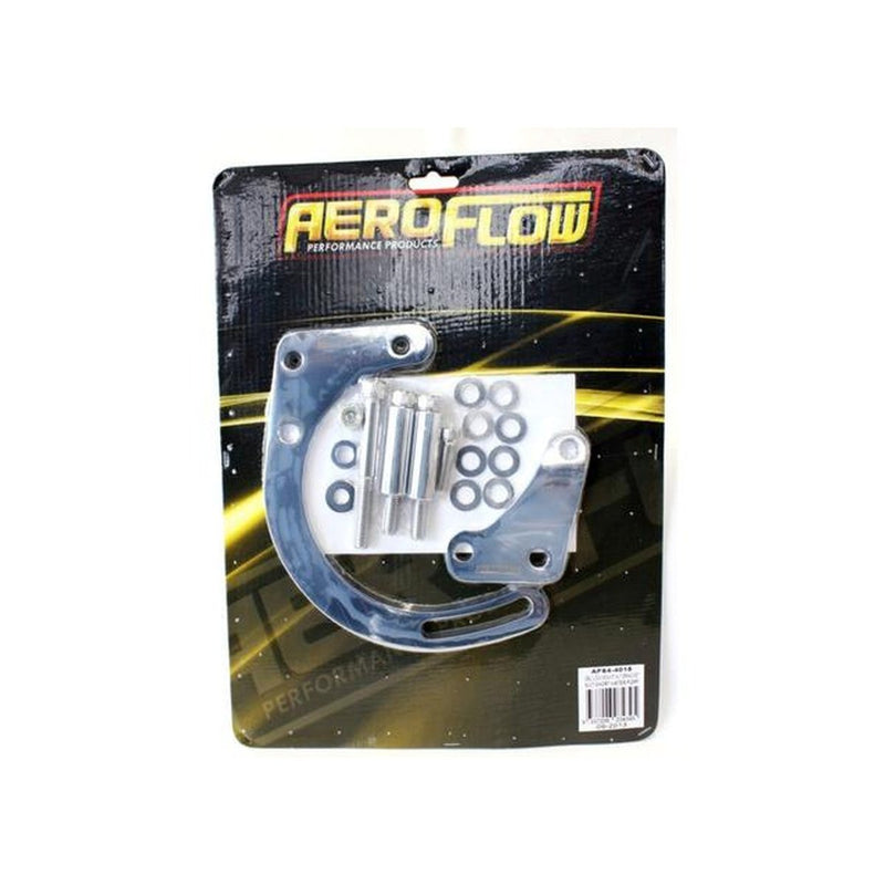 Aeroflow AF64-4015 Low Mount Alt Bracket Chrome With