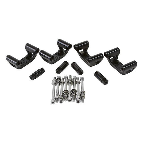 Aeroflow AF64-4032BLK Coil Mounts Billet CAN Seperate