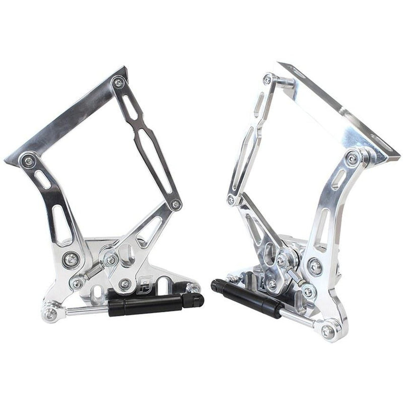 Aeroflow AF64-4105 Billet Bonnet Hinge Kit Polish Suits