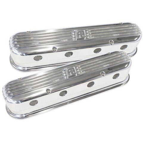 Aeroflow AF64-4110 Billet Retro Polished Valve Covers