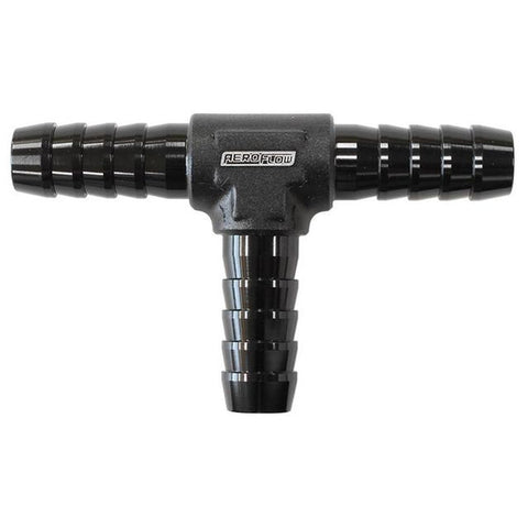 Aeroflow AF64-4202BLK Aluminium T Piece 5mm / 3/16" Black