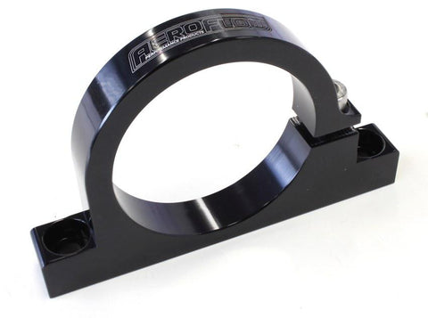 Aeroflow AF66-2045BLK Black Filter Bracket fits 2"