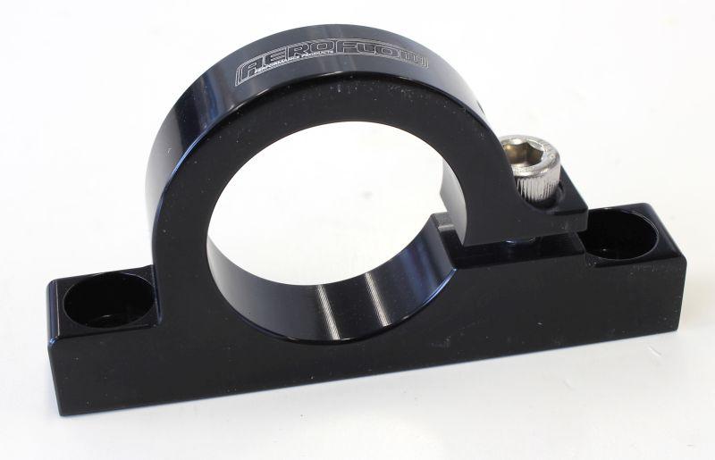 Aeroflow AF66-2049BLK Billet Filter Bracket fits 1-1/4"