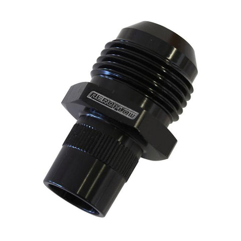 Aeroflow AF708-10-01BLK Press In Cover Breather Adapter