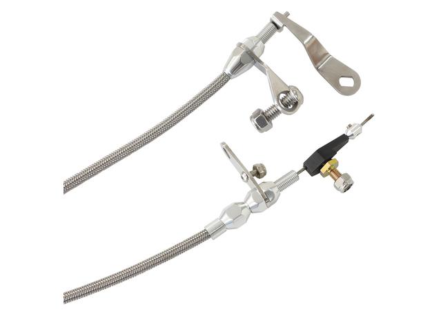Aeroflow Kickdown Cable Suits C6 Chrome