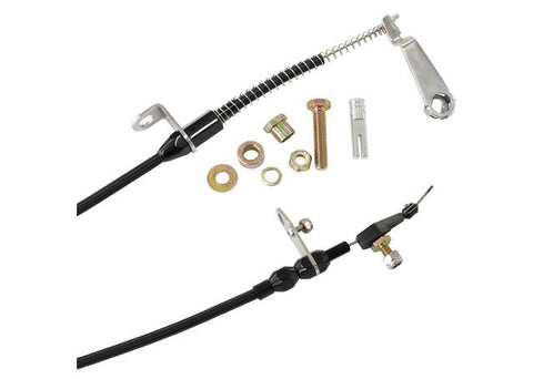 Aeroflow Kickdown Cable Suits Ford AOD Black