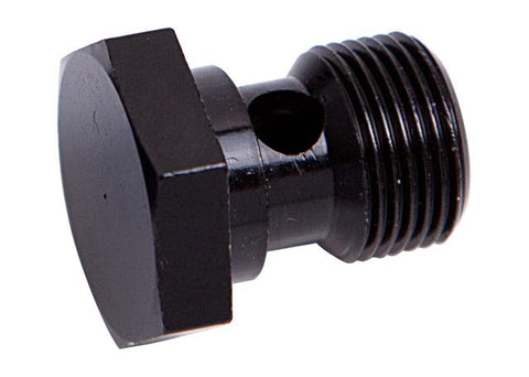 Aeroflow AF725-06BLK Banjo Bolt M14 X 1.5 Thread Black
