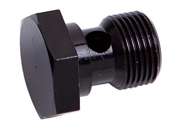 Aeroflow AF723-06BLK Banjo Bolt M12 X 1.25 Thread Black