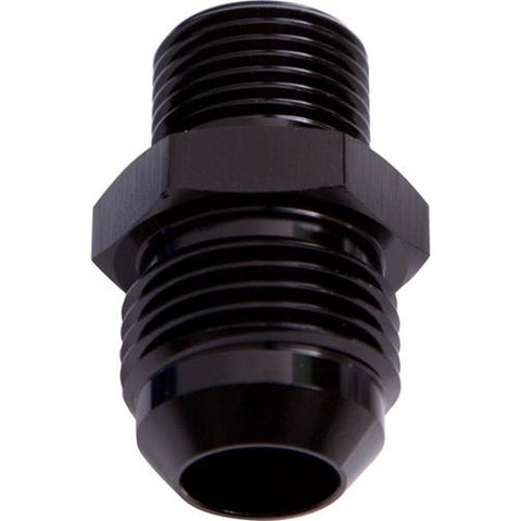 Aeroflow AF734-10BLK Metric M18x1.5mm To -10AN Black Male