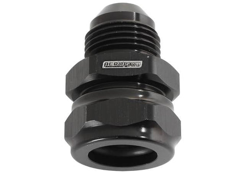 Aeroflow 15mm Barb To -8AN Adapter Black