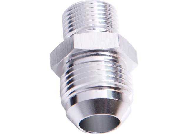 Aeroflow AF731-06S Metric M12x1.5mm To -6AN Silver Male