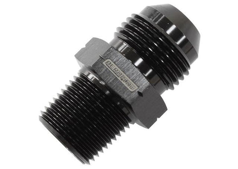 Aeroflow AF758-08BLK 1/2" Bsp Tapered To -8AN British Std