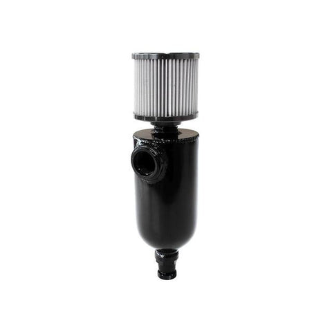 Aeroflow AF77-1028BLK Universal Breather Tank -12ORB
