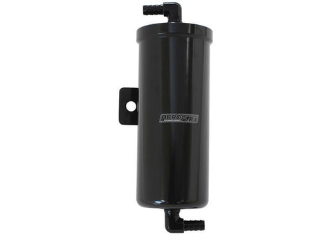 Aeroflow AF77-1029BLK Universal Overflow Tank Black Finsh