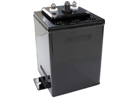 Aeroflow Pump Surge Tank Single 40mm Black