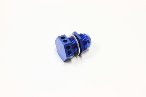Aeroflow AF777-10 Bolt In -10AN Breather Blue