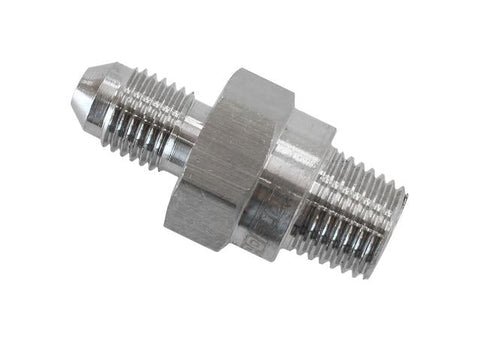 Aeroflow Turbo Oil Feed Fitting 1/4" NPT To -4an