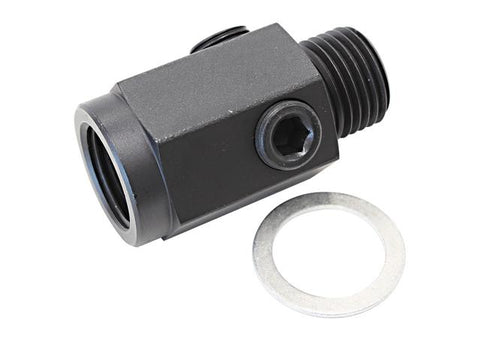 Aeroflow M16 X 1.5 Extension With 1/8" Npt Port Steel