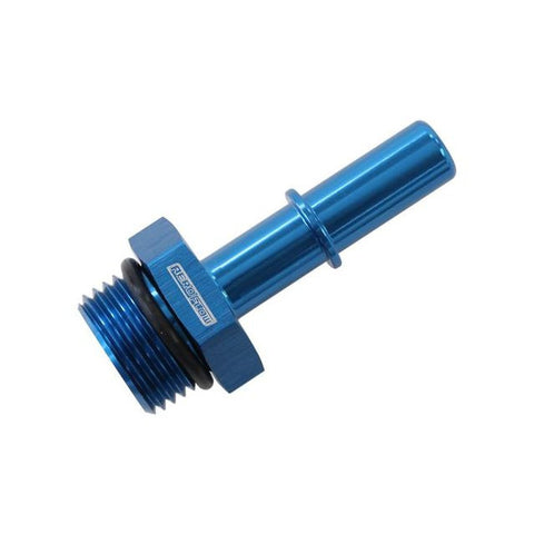 Aeroflow Push On 3/8" EFI Fitting To -8 ORB Male Blue