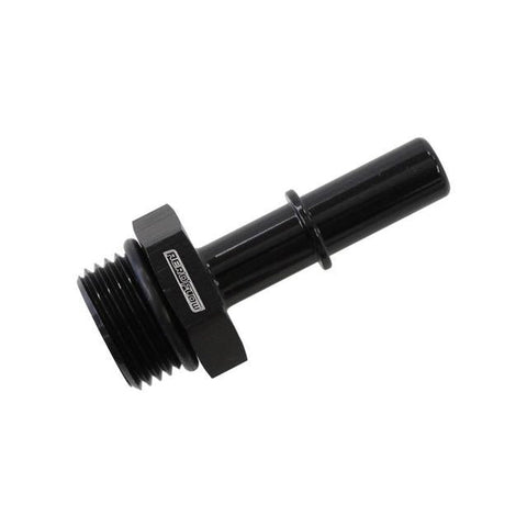 Aeroflow Push On 3/8" EFI Fitting To -8 ORB Male Black