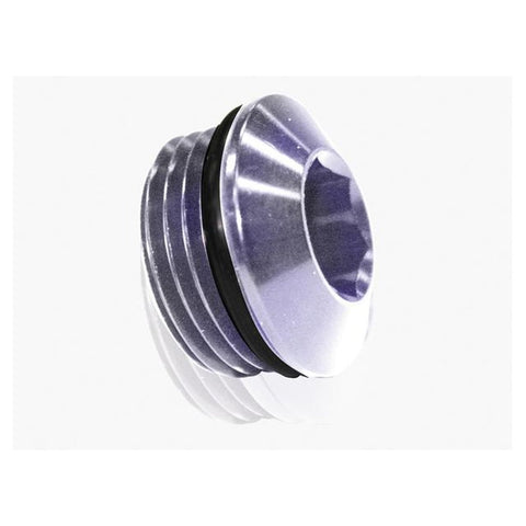 Aeroflow AF813-12S ORB Slimline Port Plug -12AN Silver