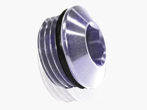 Aeroflow AF813-10S ORB Slimline Port Plug -10AN Silver