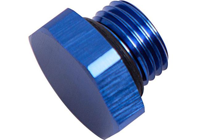 Aeroflow AF814-06 ORB Hex Port Plug -6AN Blue Finish