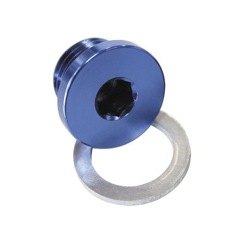Aeroflow AF814-M12 Metric Port Plug M12 X 1.5 Blue Low