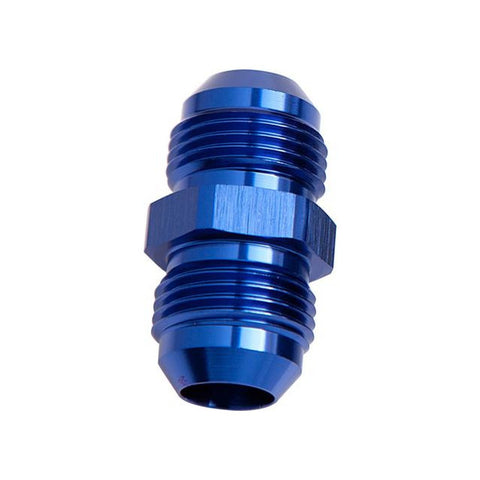 Aeroflow AF815-08 Male Flare Union Blue -8AN To -8AN