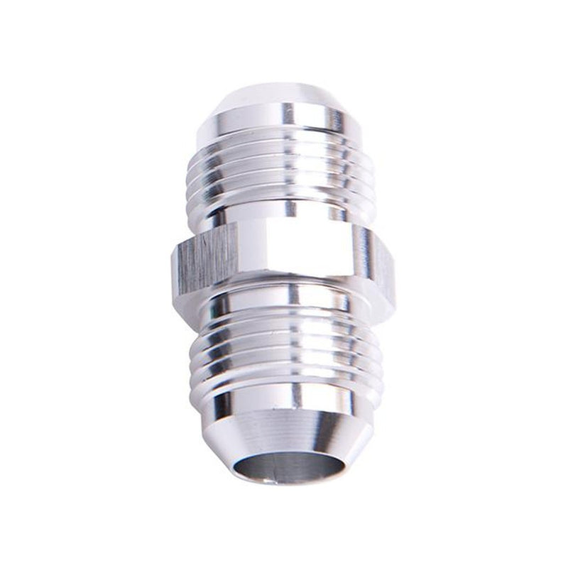 Aeroflow AF815-04S Male Flare Union Silver -4AN To -4AN