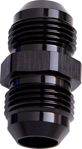 Aeroflow AF815-08BLK Male Flare Union Black -8AN To -8AN