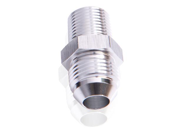 Aeroflow AF816-04-08S Male Flare -4AN To 1/2" Npt Silver