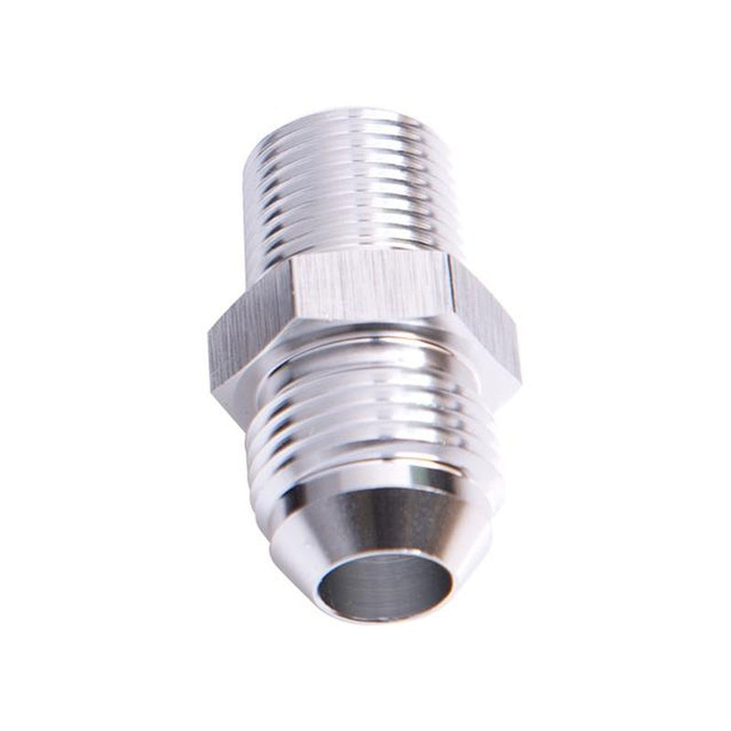 Aeroflow AF816-08-04S Male Flare -8AN To 1/4 Npt Silver