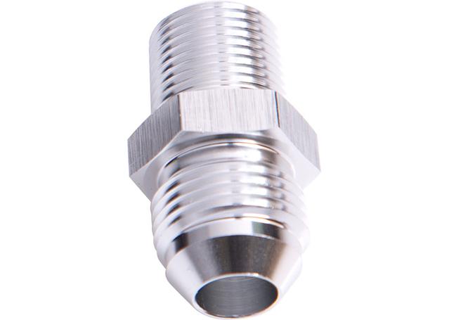 Aeroflow AF816-08-12S Male Flare -8AN To 3/4" Npt Silver