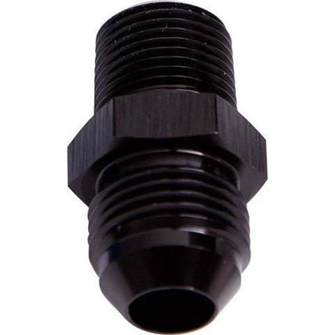 Aeroflow AF816-08BLK Male Flare -8AN To 3/8" Npt Black