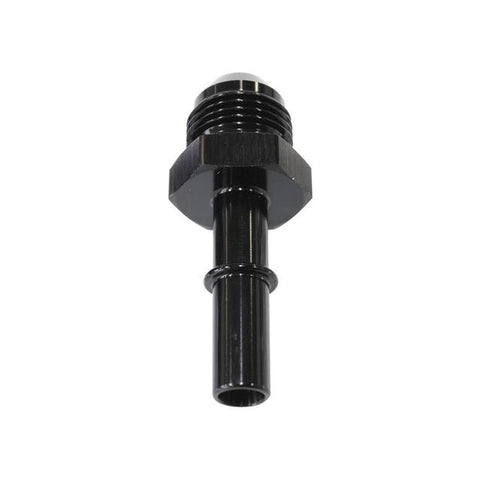 Aeroflow AF817-03BLK EFI Fuel Fitting -8 Push In To 3/8