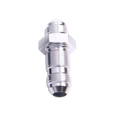 Aeroflow AF832-08S Straight Bulkhead -8AN Silver