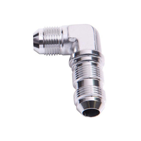 Aeroflow AF833-06S 90Deg Bulkhead -6AN Silver