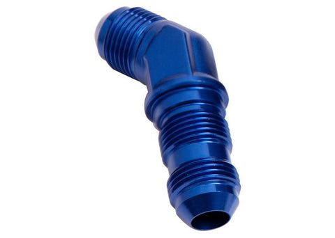Aeroflow AF837-10 45Deg Bulkhead -10AN Blue