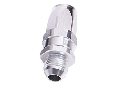 Aeroflow AF840-06S Male -6 To -6 Hose End Straight Silver