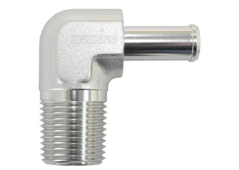 Aeroflow AF842-06-06ANS Silver 90Deg 3/8" Npt To -6AN