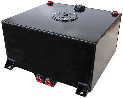 Aeroflow AF85-2150ASBLK Black Alloy Fuel Cell 57 Litre