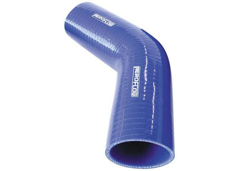 Aeroflow AF9002-075 Silicone Hose 45Deg; Blue .75" 19mm x