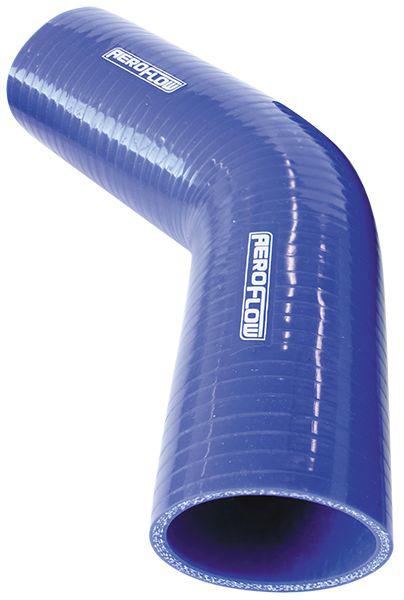 Aeroflow AF9002-250 Silicone Hose 45Deg; Blue 2.50" 63mm