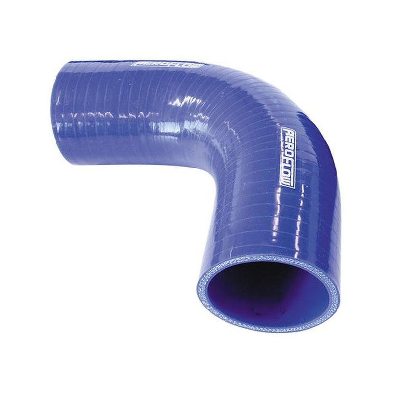 Aeroflow AF9003-400 Silicone Hose 90Deg; Blue 4.00" 102mm