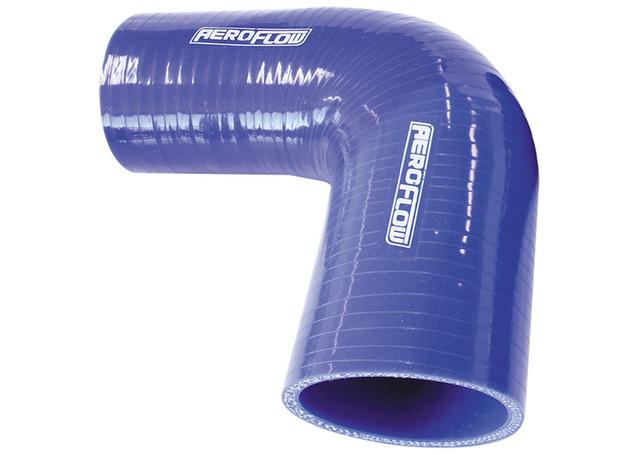 Aeroflow AF9003-400-300 Silicone Hose Reducer 90Deg; Blue