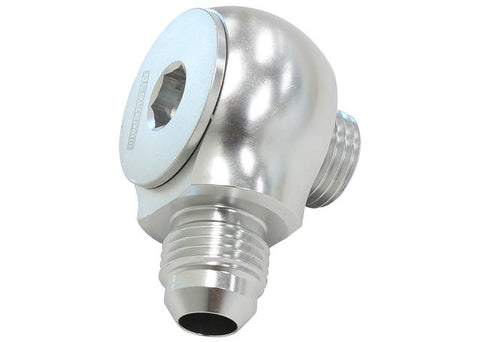 Aeroflow AF909-06-08S Slimline -8ORB To -6AN 90Deg fits