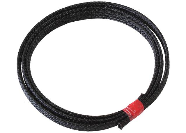 Aeroflow AF91-7550 1/4" 7.6 Meter Heat Flex Braid Black